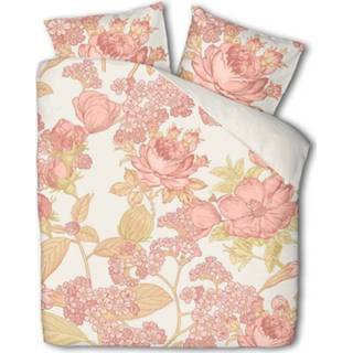 👉 Dekbedovertrek pastel Katoen-Polyester wit Luna Bedding Flower Lits-jumeaux (240 x 220 cm + 2 kussenslopen) 8719909424535