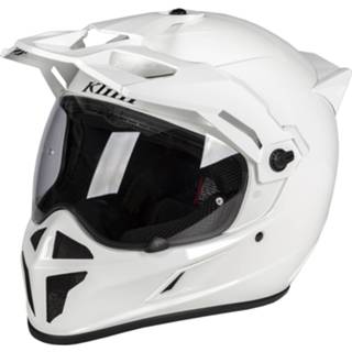 👉 Wit 2XL active KLIM Krios Karbon Adventure ECE/DOT Gloss White