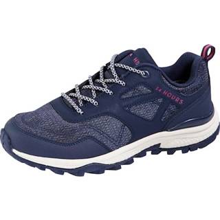 👉 Wandelschoenen marine textiel effen vrouwen Wandelschoen met COOLMAX® voering van 24 Hours 4055708358133 4055708359437