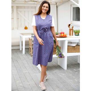 👉 Schort blauw katoen grafisch vrouwen met dessin m. collection 4055708975125 4055708975132