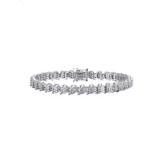 👉 Armband zilverkleur diamanten zilver vrouwen met 4055709429252