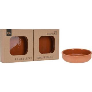 Terracotta Tapasschalen 2 stuks 8720573226059