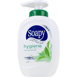 👉 Handzeep active Soapy Hygiene Met Tea Tree Oil, 300 ml 8711106024549