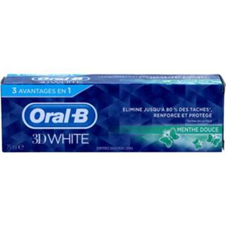 👉 Tandpasta wit active Oral-B 3D White Soft Mint, 75 ml 8001090128881