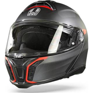 👉 AGV Tourmodular Multi Frequency Matt Gunmetal Red S