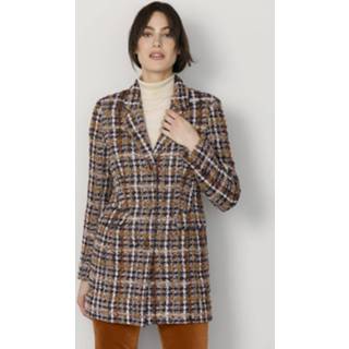 👉 Marine effen vrouwen mannen Robe manteau met klepzakken Paola Marine/Chocolade 4055708511767 4055708511705