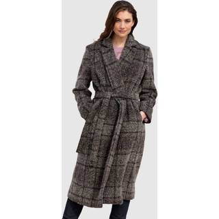 👉 Mantel beige wol geruit vrouwen mannen met mooi ruitpatroon Delmod pure 4055708613119 4055708613171
