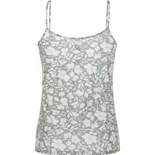 👉 Hemd wit viscose gebloemd vrouwen groen Hemdje met bloemendessin rondom Speidel Jadegroen/Wit 4004429169788