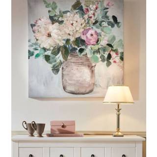 👉 Multicolor canvas unisex decoratie, bloemenboeket 4055708970120