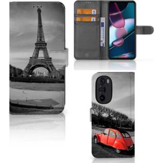 👉 Flipcover Motorola Edge 30 Pro Flip Cover Eiffeltoren 8720632331021