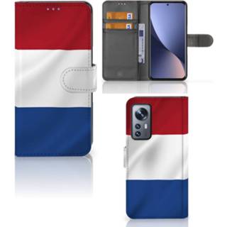 👉 Nederlandse vlag Xiaomi 12 | 12X Bookstyle Case 8720632362513