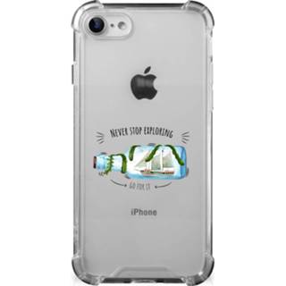 👉 Bumper hoesje IPhone SE 2022/2020 | 8/7 Stevig Boho Bottle 8720632370730