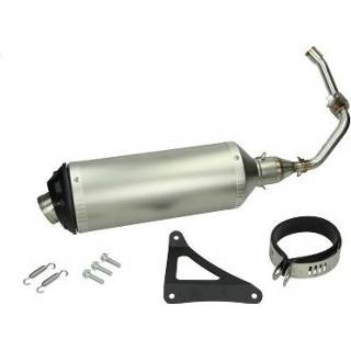 👉 Uitlaat aluminium active euro-4 EVO-1 Primavera Sprint Piaggio Zip 4-takt Power1 8718336088068