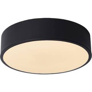 Plafondlamp zwart Lucide Unar ⌀20cm 12W 5411212791856