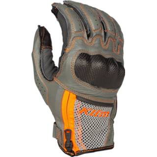 👉 Glove grijs oranje l active KLIM Induction Cool Gray Strike Orange