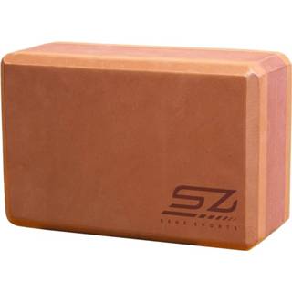 👉 Terracotta EVA foam Yogablok - Senz Sports 8718627099551