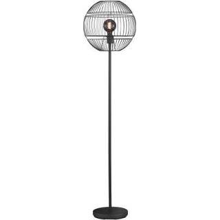 👉 Vloerlamp zwart Fischer & Honsel Drops E27 40W 4003694403788