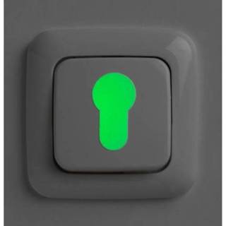 👉 Licht groen SecuCare glow in the dark markering stickers 3st. 8714199507609