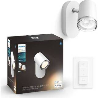 👉 Opbouwspot wit Philips Hue Adore GU10 5W met Dimmer switch 8719514340855