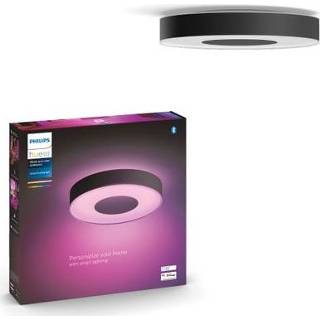 👉 Plafondlamp zwart Philips Hue Infuse ⌀38cm 33,5W 8718696176504