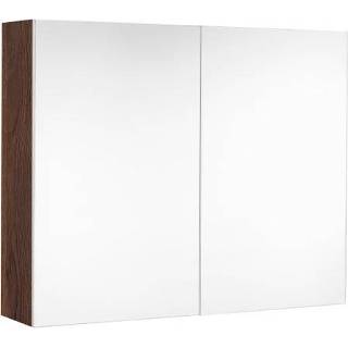 👉 Spiegelkast Allibert Look 80cm VDE 2 deuren chêne charleston houtdecor 3588560349762