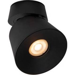 👉 Zwart Lucide plafondspot Trigono ⌀10,5cm GU10 5411212093110