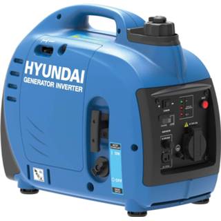 👉 Benzine generator active Hyundai HY1000Si / inverter aggregaat - 1000W 55010 8718502550108