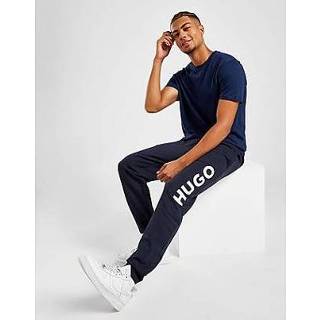 👉 XS male mannen HUGO Dutschi Text Joggers - Heren 4063534912283