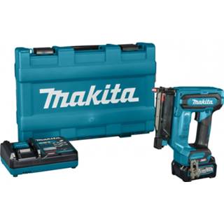 👉 Active Makita PT001GD101 40V Max Li-Ion accu pintacker set (1x 2,5Ah) in koffer - 23GA 15-35mm