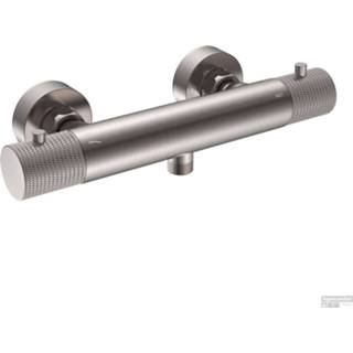 👉 Douche mengkraan staal Douchemengkraan Thermostatisch Boss & Wessing James Geborsteld 8719304061632