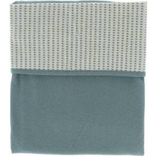 👉 Deken donkergroen biologisch katoen meisjes groen Snoozebaby Smokey Green 75 x 100cm 8719743856622