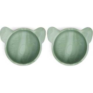 👉 Roze donkergroen silicoon meisjes groen Nuuroo Snackbakjes Pink Koala 2-delig, Light Green Mix 5715235012210