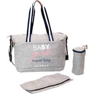 Luiertas grijs polyester meisjes baby's BABY ON BOARD Simply Duffle meisje gevlekt 3770011522491