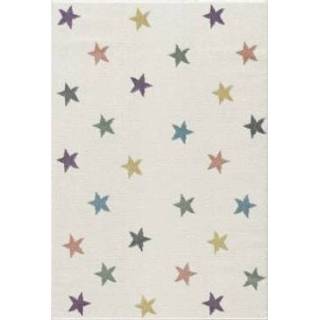 👉 Kindertapijt polypropyleen meisjes beige kinderen LIVONE Happy Rugs Fame creme/multi 711906068871