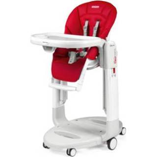 👉 Kinderstoel kunstleer meisjes rood kinderen Peg Perego Tatamia Follow Me Fragola 8005475421468