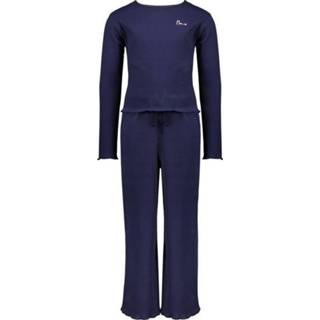 👉 Meisjespyjama blauw meisjes NoNo pyjama set - Ryama Navy blazer 8720173890766