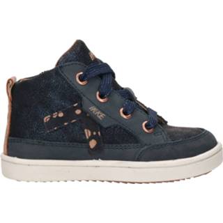 Veterboots blauw plat kunststof active IK-KE Veterboot 7438214984992