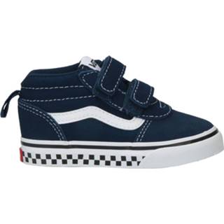 👉 Vans TD Ward Mid V Checker Sidewall Dress Sneaker  Blauw