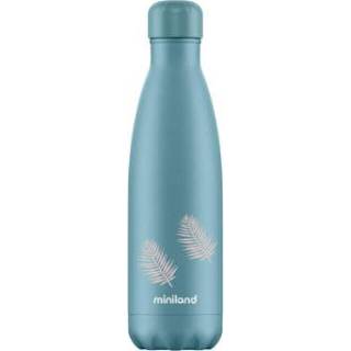 👉 Meisjes kleurrijk Miniland Thermo fles palmen 500ml 8413082894399