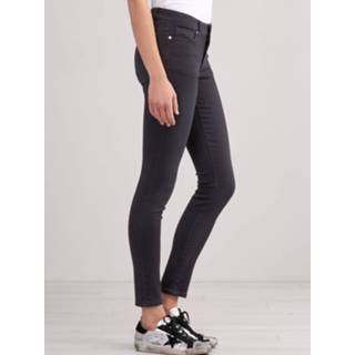 👉 Spijkerbroek vrouwen Dark Grey Straight-cut jeans 8719673556067