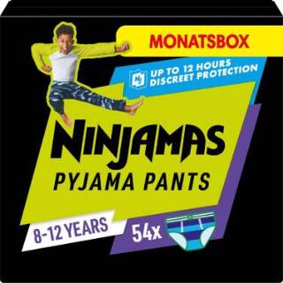 👉 Pyjama jongens NINJAMAS Pants maandbox, 8-12 jaar, 54 stuks 8006540630563