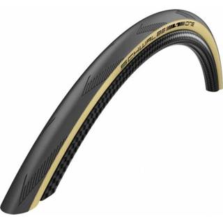 👉 Buiten band rubber beige zwart Schwalbe buitenband One TLE Addix 28 inch (25-622) zwart/beige 4026495873093