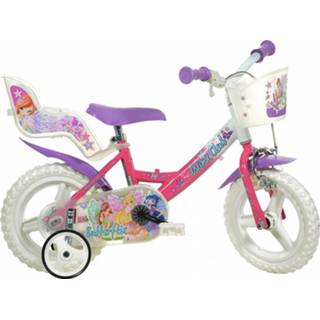 👉 Paars staal kinderen meisjes kinderfietsen doortrapper vast Dino 124RL-WX7 Winx Club 12 Inch 20 cm 8006817900405