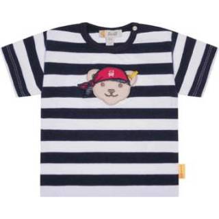 👉 Steiff Overhemd lange mouw marine