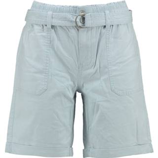 👉 Bermuda vrouwen bleu met ceintuur | Polly