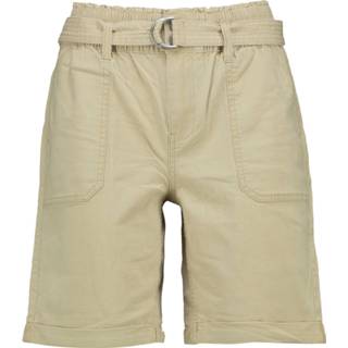 👉 Bermuda vrouwen zand met ceintuur | Polly