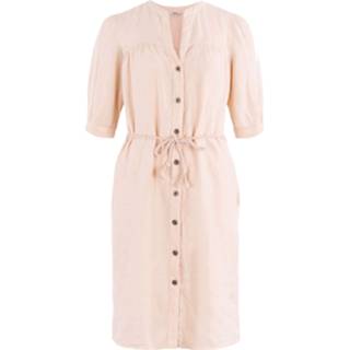 👉 Linnen jurk met strik-ceintuur