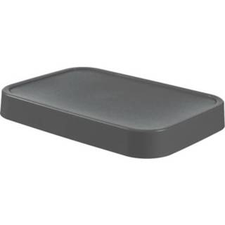 Opbergbox recycled donkergrijs Curver deksel Infinity 4,5L 3253924770062