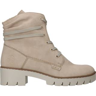 👉 Rieker  Veterboot  Beige