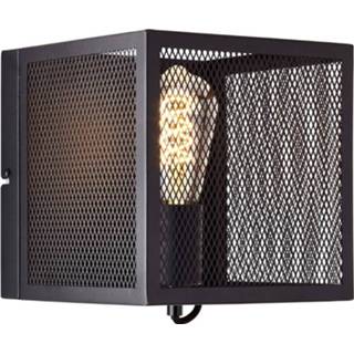 👉 Muurlamp zwart active Brilliant Vierkante Maze 99731/86 4004353409493